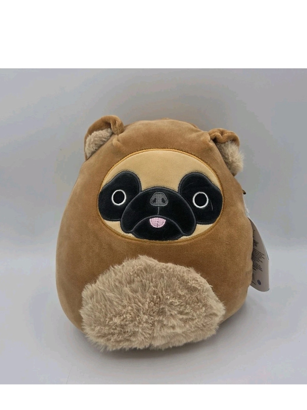 Squishmallows Official Kellytoys Plush 8" Inch Dally the Pug Dog in Bear Costume
